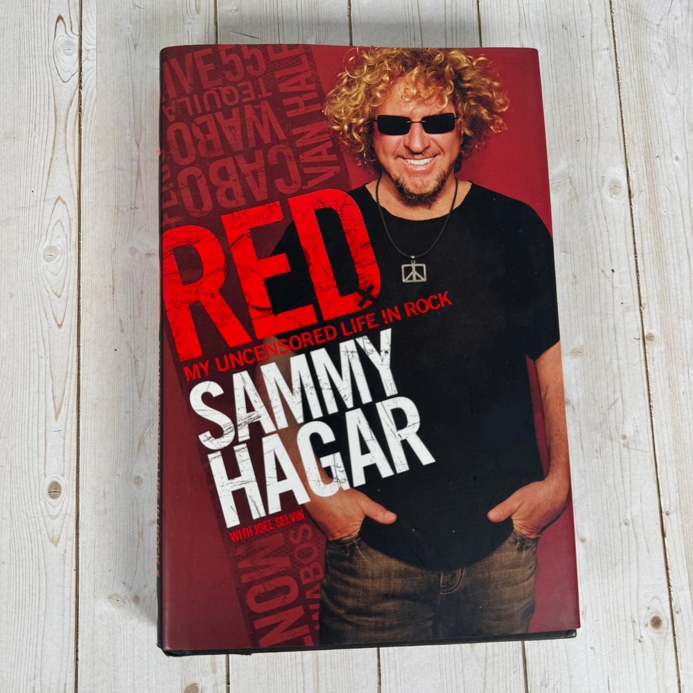 RED My Uncensored Life in Rock Sammy Hagar 2011 First Edition HC DJ